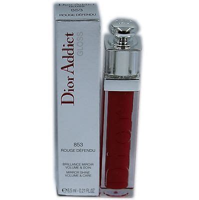 853 rouge defendu dior|DIOR ADDICT GLOSS MIRROR SHINE VOLUME & CARE .